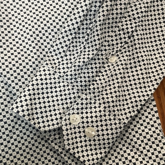 Ben Sherman Union Fit Long Sleeve Button blue Down Shirt Men’s size M - Picture 5 of 9